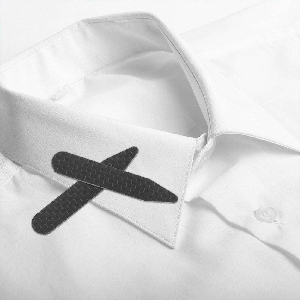 Men Formal Wear Dress - 2쌍 칼라 스테이 남성 셔츠용 카본
