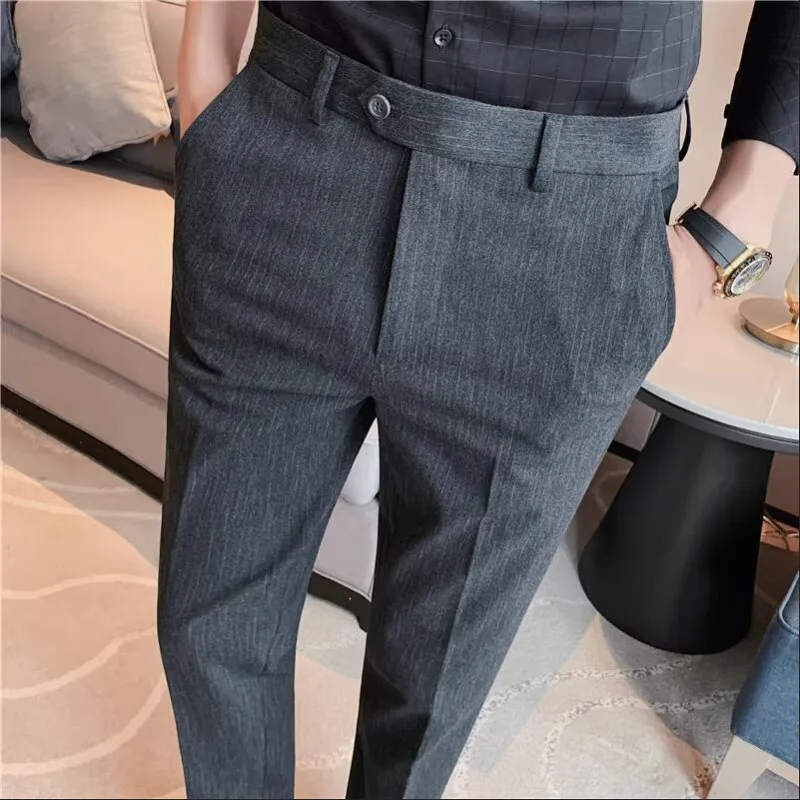 부티크 정장 정장 바지 남성 스트라이프 웨딩 드레스 바 - Men Formal Wear Dress 리뷰 및 가격