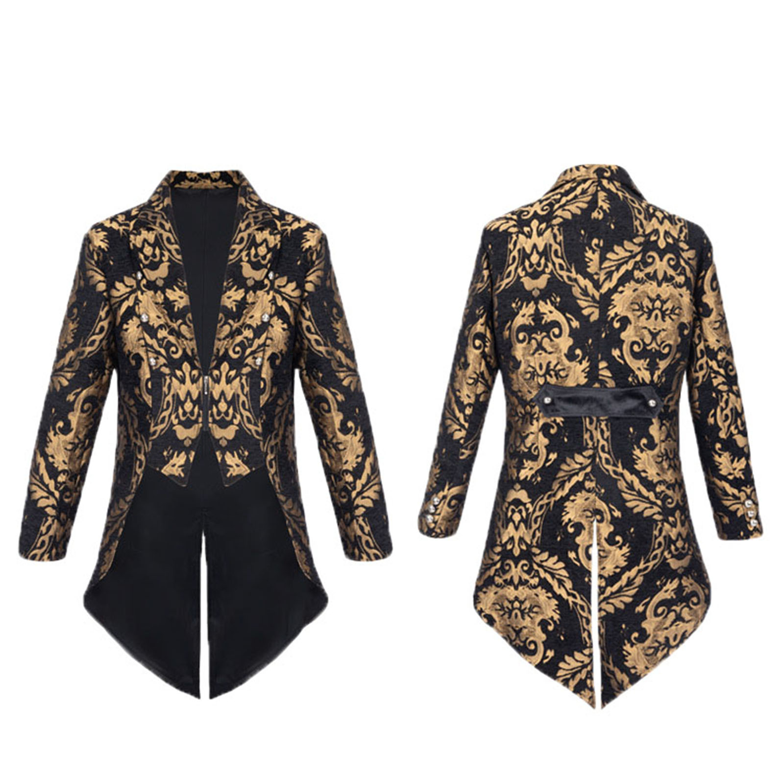 중세 남성 테일코트 스팀펑크 빈티지 수트 고딕 의상 할 - Men'S Medieval Formal Wear 리뷰 및 가격