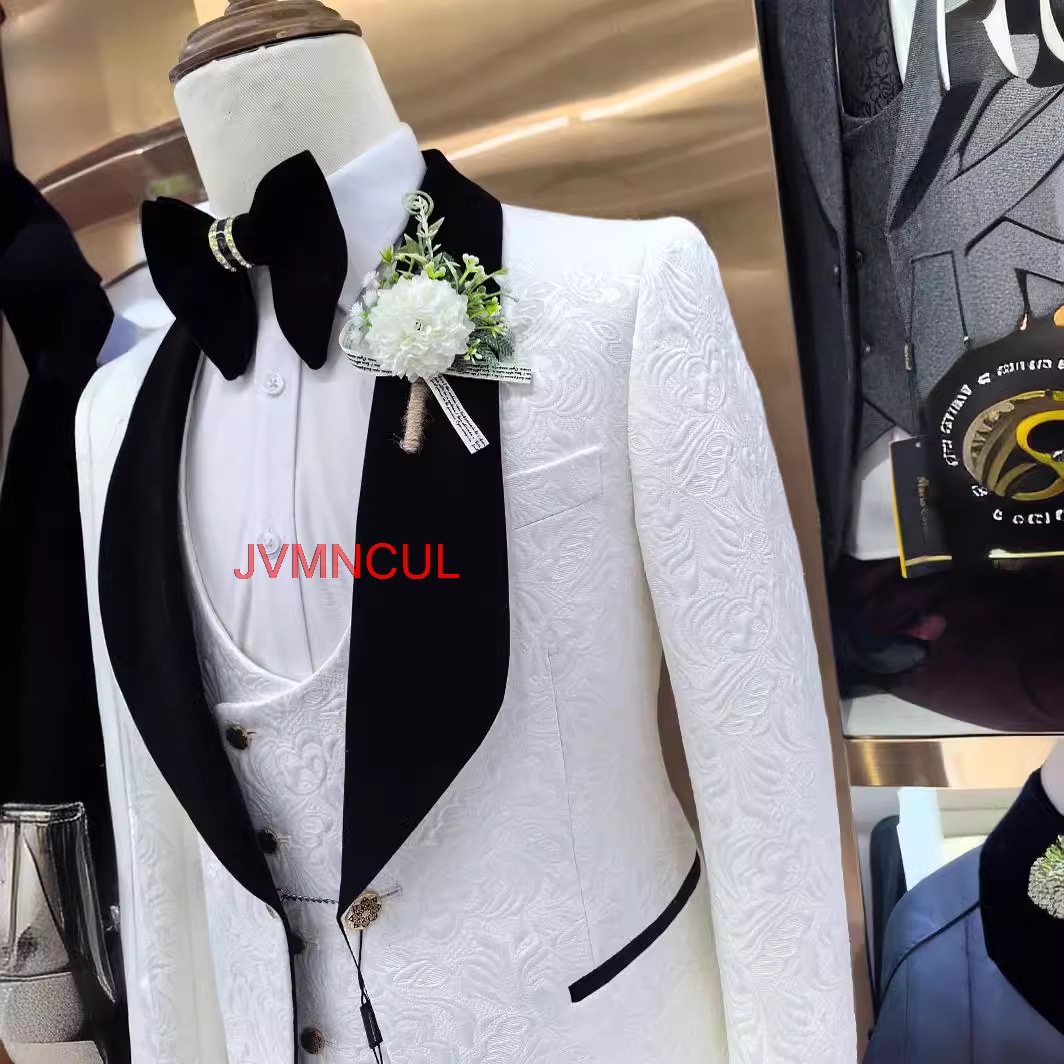 남성 3피스 슬림핏 정장 세트 (웨딩, 신랑, 공식 행 - Men'S Style Formal Wear 리뷰 및 가격