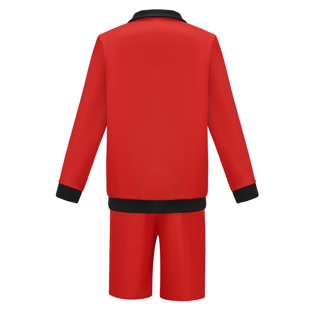 베이워치 캐릭터 레드 수영복 재킷 반바지 수트 비치 코 - Men'S Formal Beach Wear 리뷰 및 가격