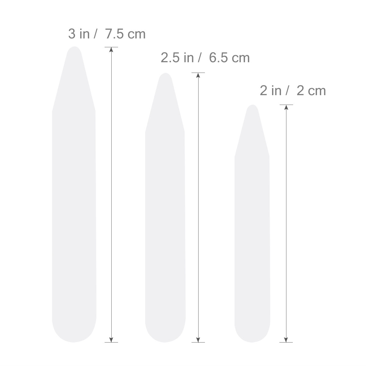 200개입 화이트 나일론 스테이즈 5cm 6.2cm 7 - Collar Stay Metal 리뷰 및 가격