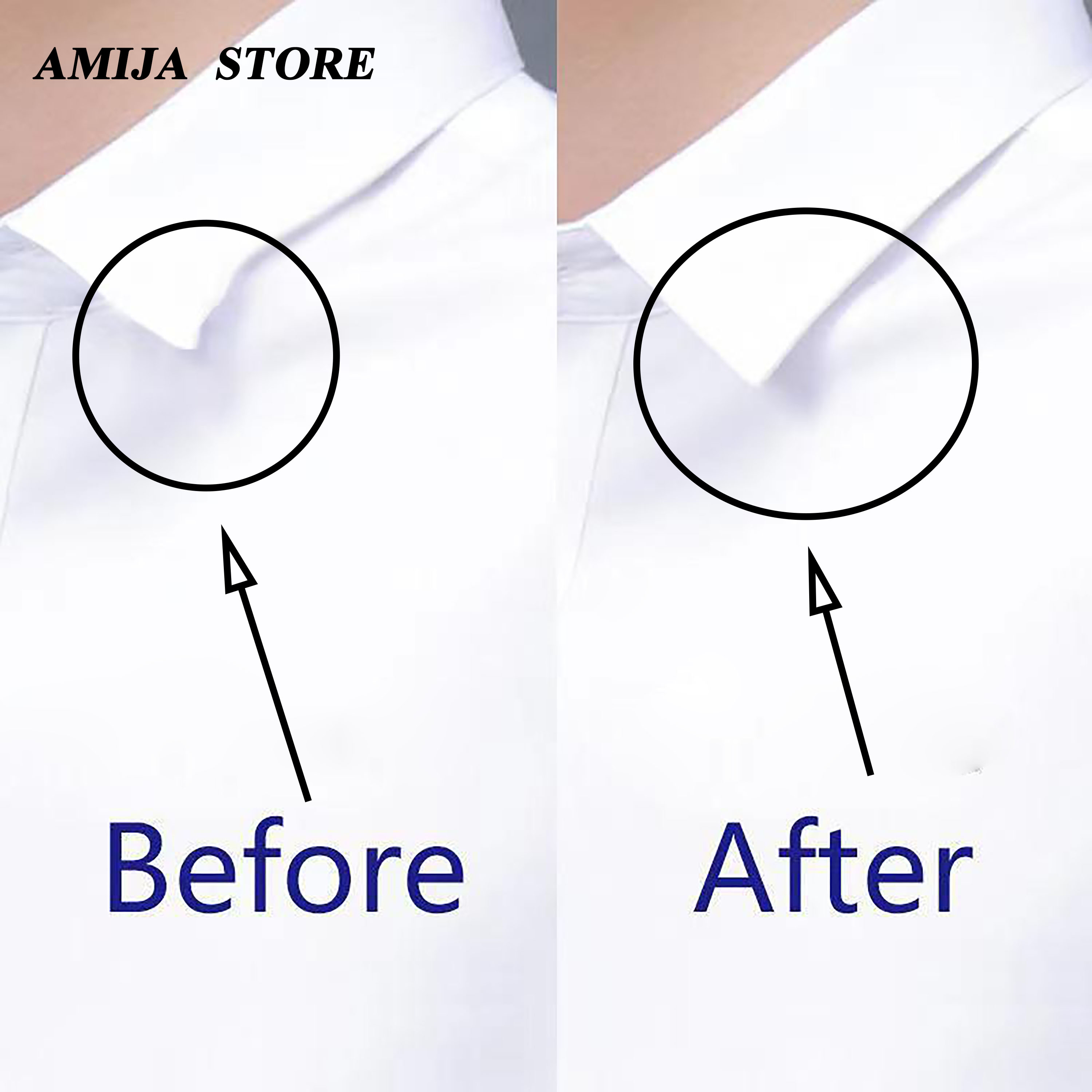 남성용 칼라 스티커 칼라, 의류 칼라 지지대 PVC 접 - Collar Stay Metal 리뷰 및 가격